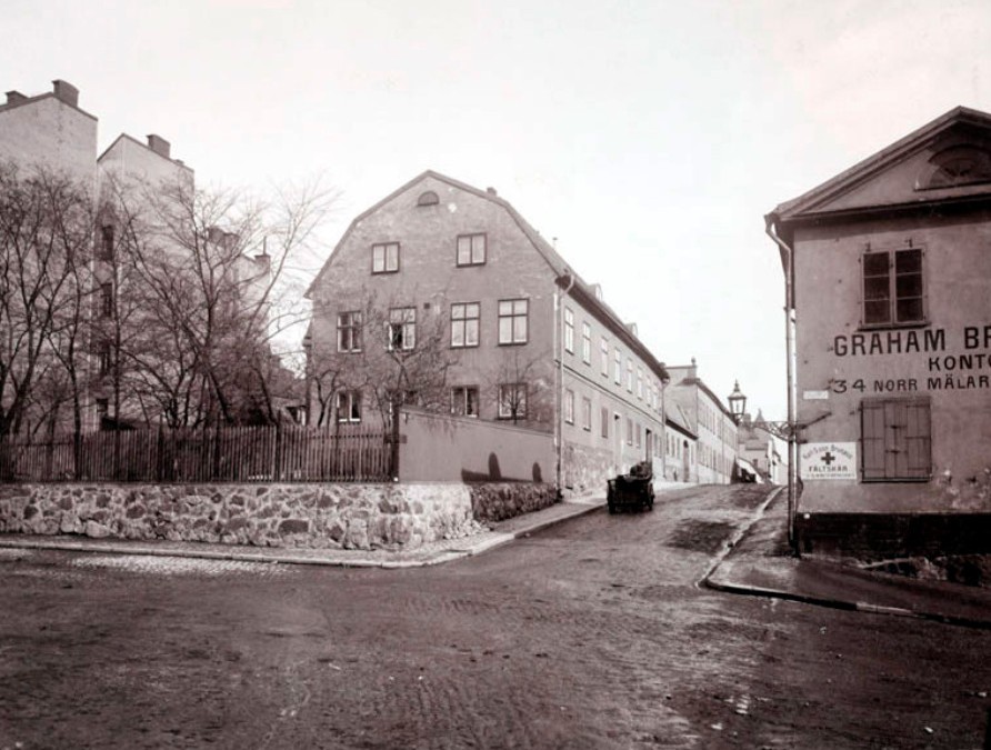 Garvargatan 1906 (foto Larssons ateljé, SSM)