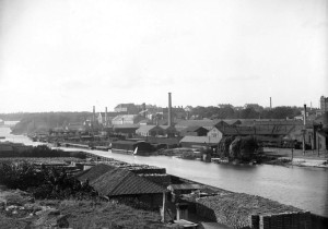 Rörstrands porslinsfabrik 1896 (foto okänd, SSM)