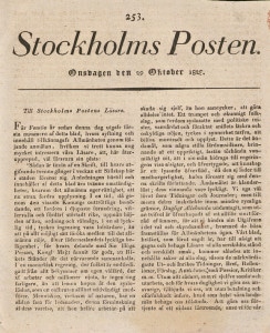 Stockholms-Posten 29 okt 1828