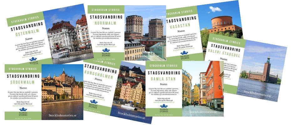 Stockholm Stories Presentkort Stockholm Stories Presentkort